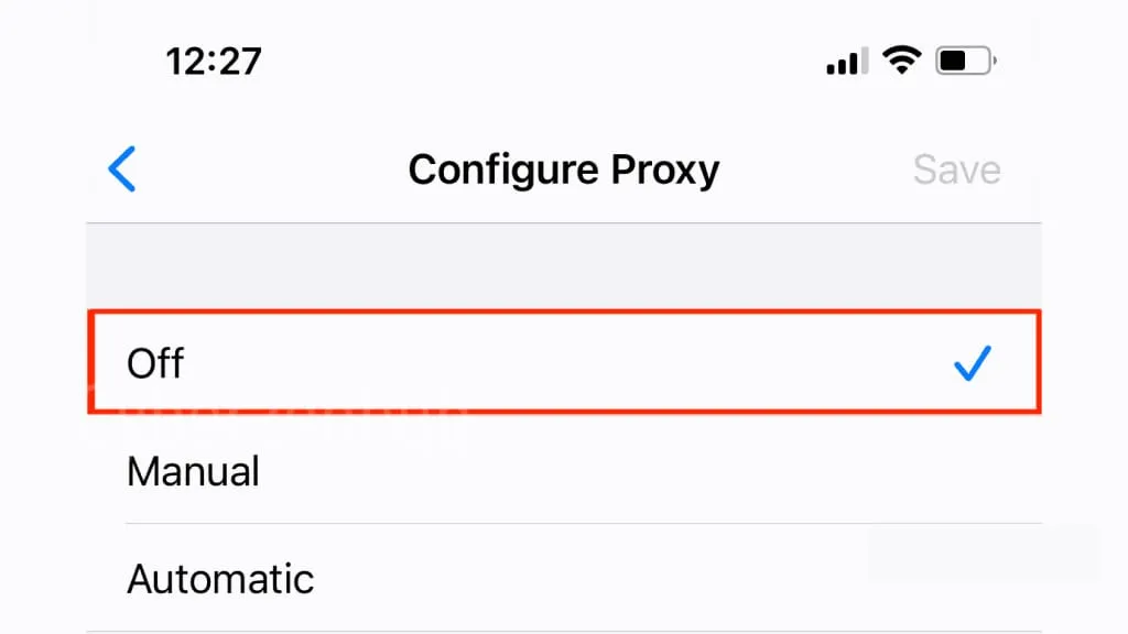 how to use a proxy server on iphone