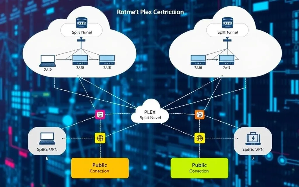 advanced split tunnel vpn setups