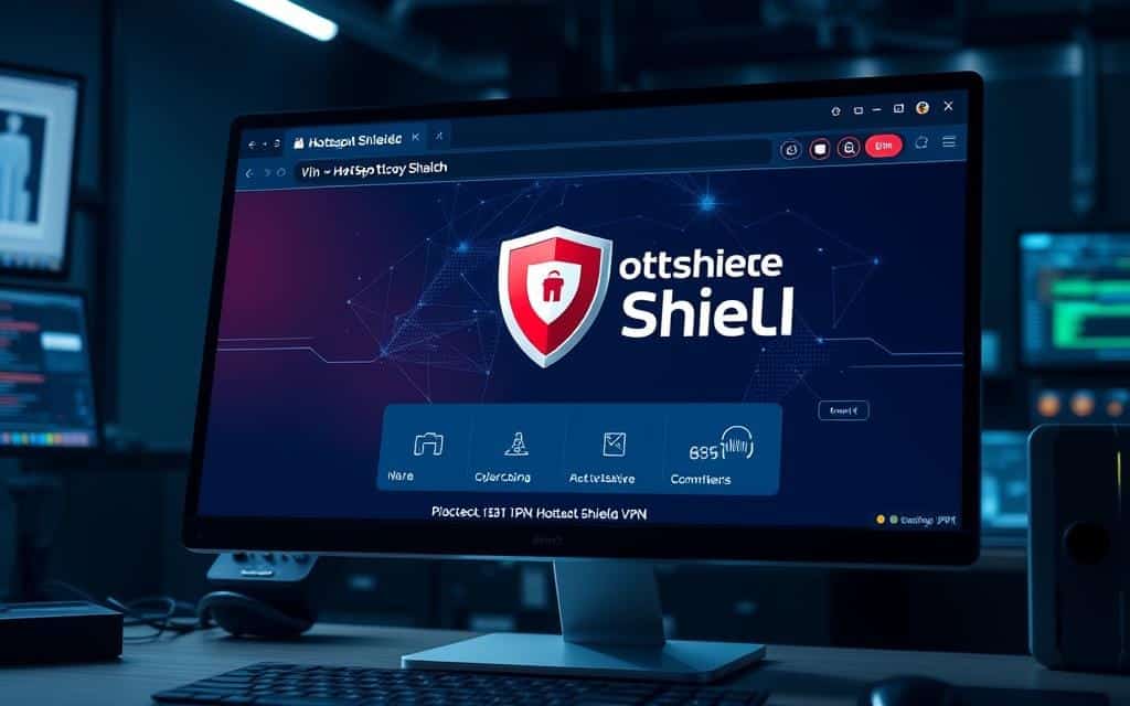 why is hotspot shield vpn showing up on my computer
