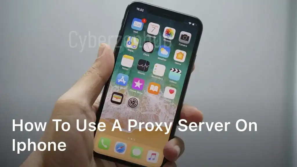 How To Use a Proxy Server On iPhone