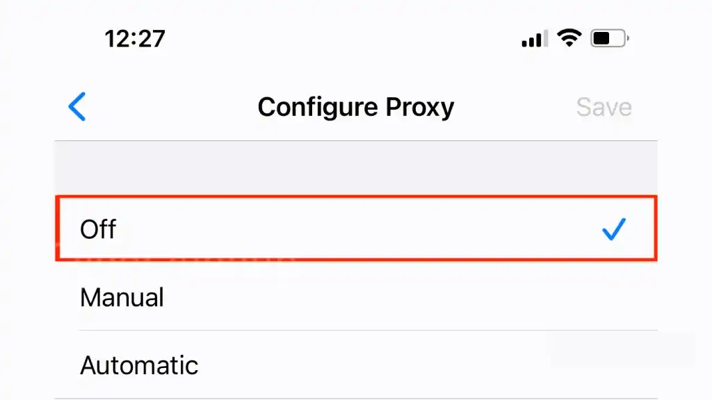 how to use a proxy server on iphone