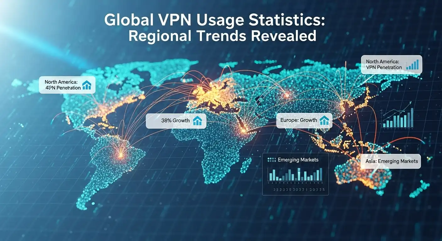 Global VPN Usage Statistics: Regional Trends Revealed