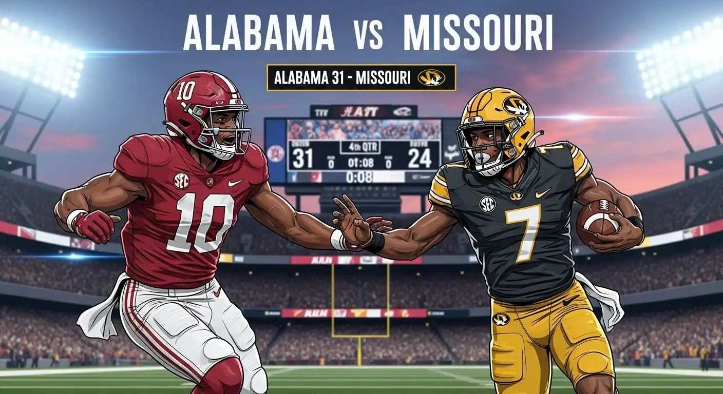 Alabama vs Missouri: Full Game Recap and Highlights