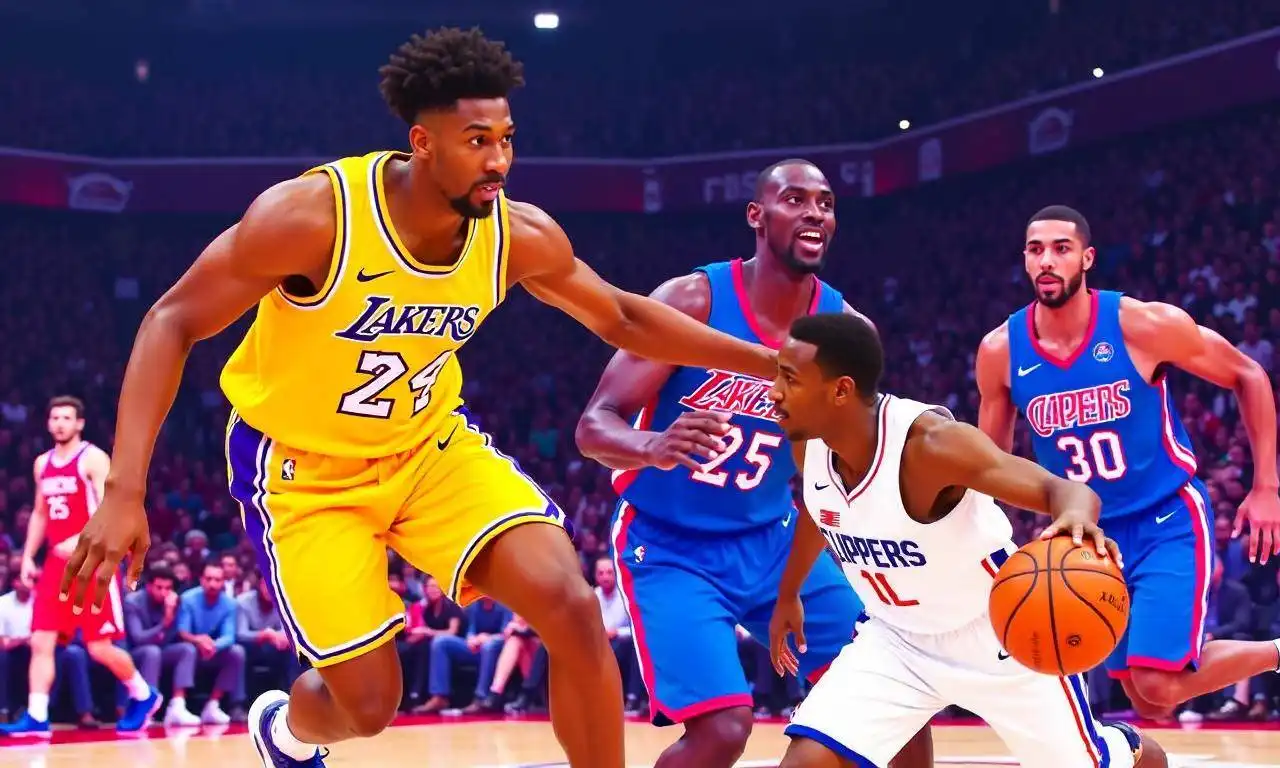 Lakers vs Clippers: High-Stakes Clash in NBA Action